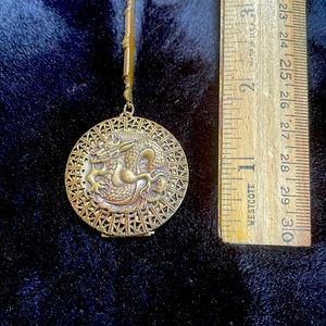 Vintage dragon locket